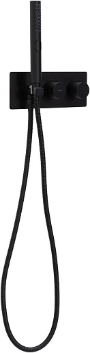 Allen Brau Смеситель для ванны Liberty 5.33009-31 (с внутренней частью, 2 хода) черный матовый – фото-1